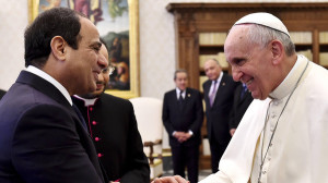 بابا الفاتيكان يستقبل الرئيس السيسي