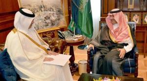 نائب وزير الخارجية يستقبل سفير قطر