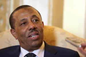 Libya"s Prime Minister Abdullah al-Thinni