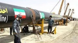 خط لنقل الغاز الإيراني