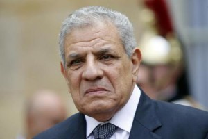 Egyptian Prime Minister Ibrahim Mehleb